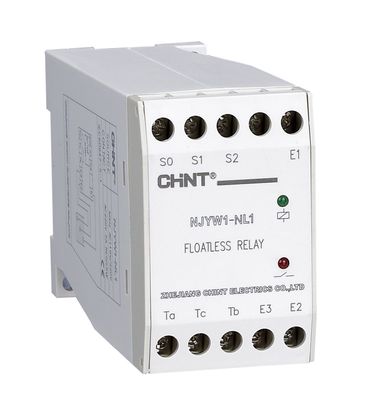 Relé de nivel de pozo y depósito