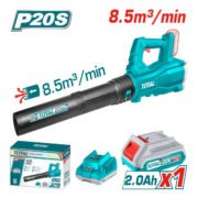 Sopladora inalámbrica 20V con batería y cargador